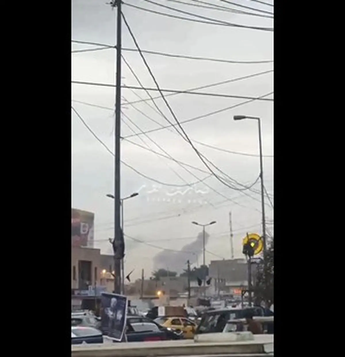 حمله آمریکا و رژیم صهیونیستی به بغداد/ ویدئو