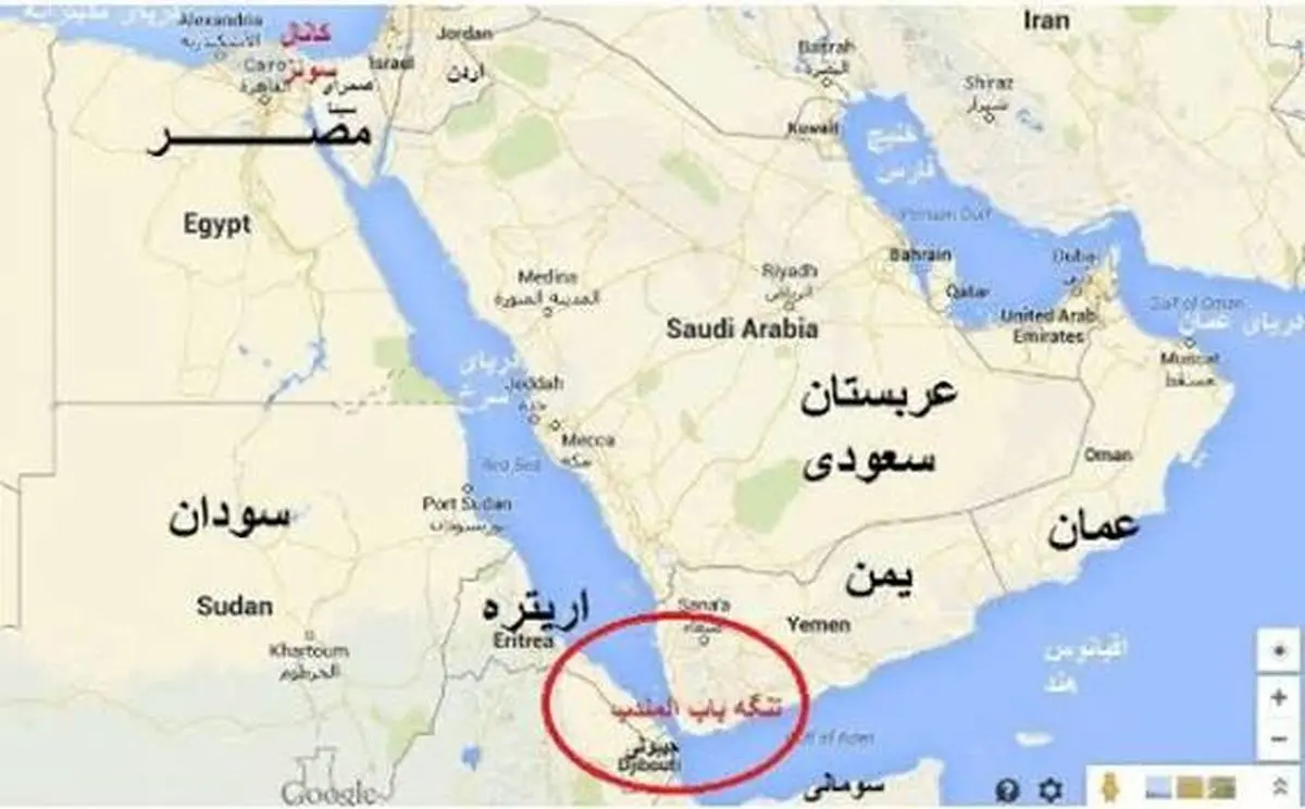 تنگه باب المندب بسته شد؟