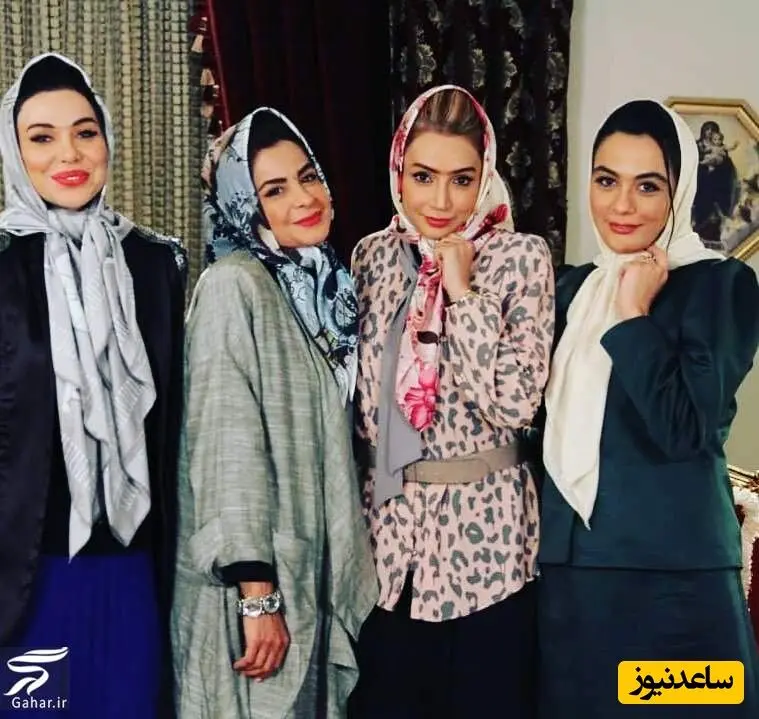 گریم بازیگران در شام ایرانی