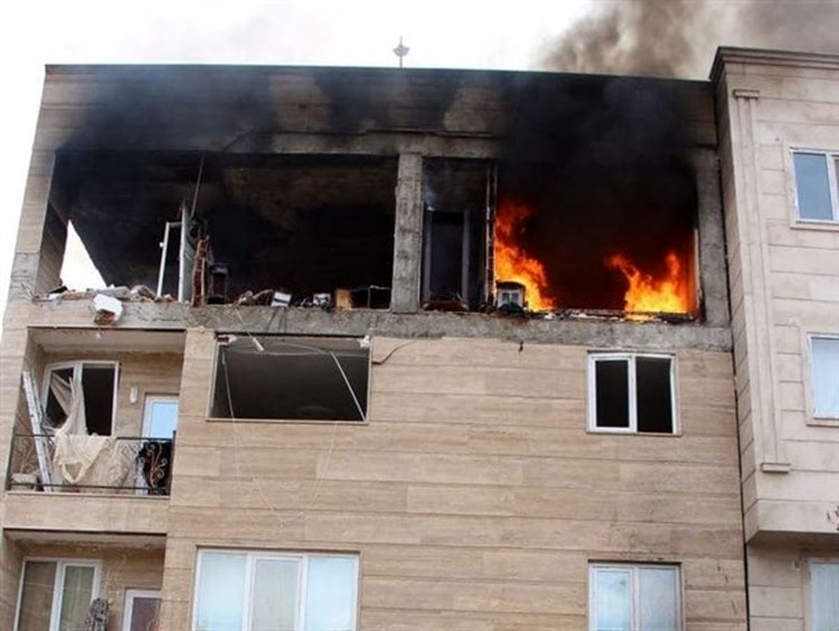 انفجار منزل مسکونی در تبریز 