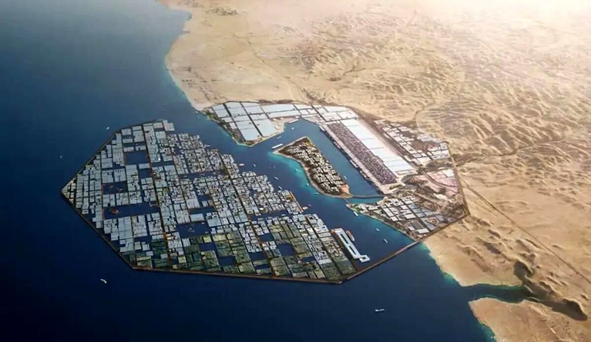 ساخت مزرعهای به بزرگی کشور بلژیک در عربستان