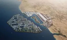 ساخت مزرعه‌‌ای به بزرگی کشور بلژیک در عربستان

