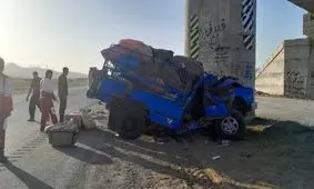 مرگ خانواده ۳ نفره در تصادف جاده ازنا- الیگودرز