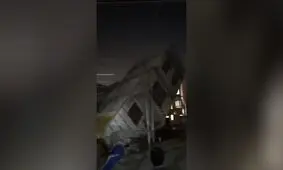 فاجعه در نجف؛ ریزش ناگهانی مجتمع مسکونی چندطبقه ده‌ها نفر را گرفتار کرد/ ویدئو