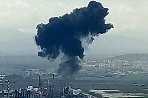 انفجار در نزدیکی پالایشگاه‌های نفت حیفا در اسرائیل

