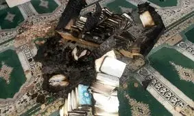 شناسایی عوامل آتش سوزی مسجد جامع آبدانان