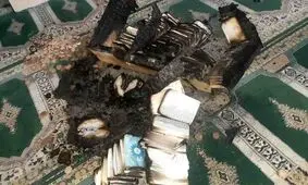شناسایی عوامل آتش سوزی مسجد جامع آبدانان