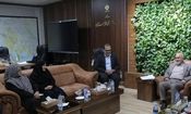 دیدار رئیس جبهه اصلاحات ایران با استاندار خوزستان 