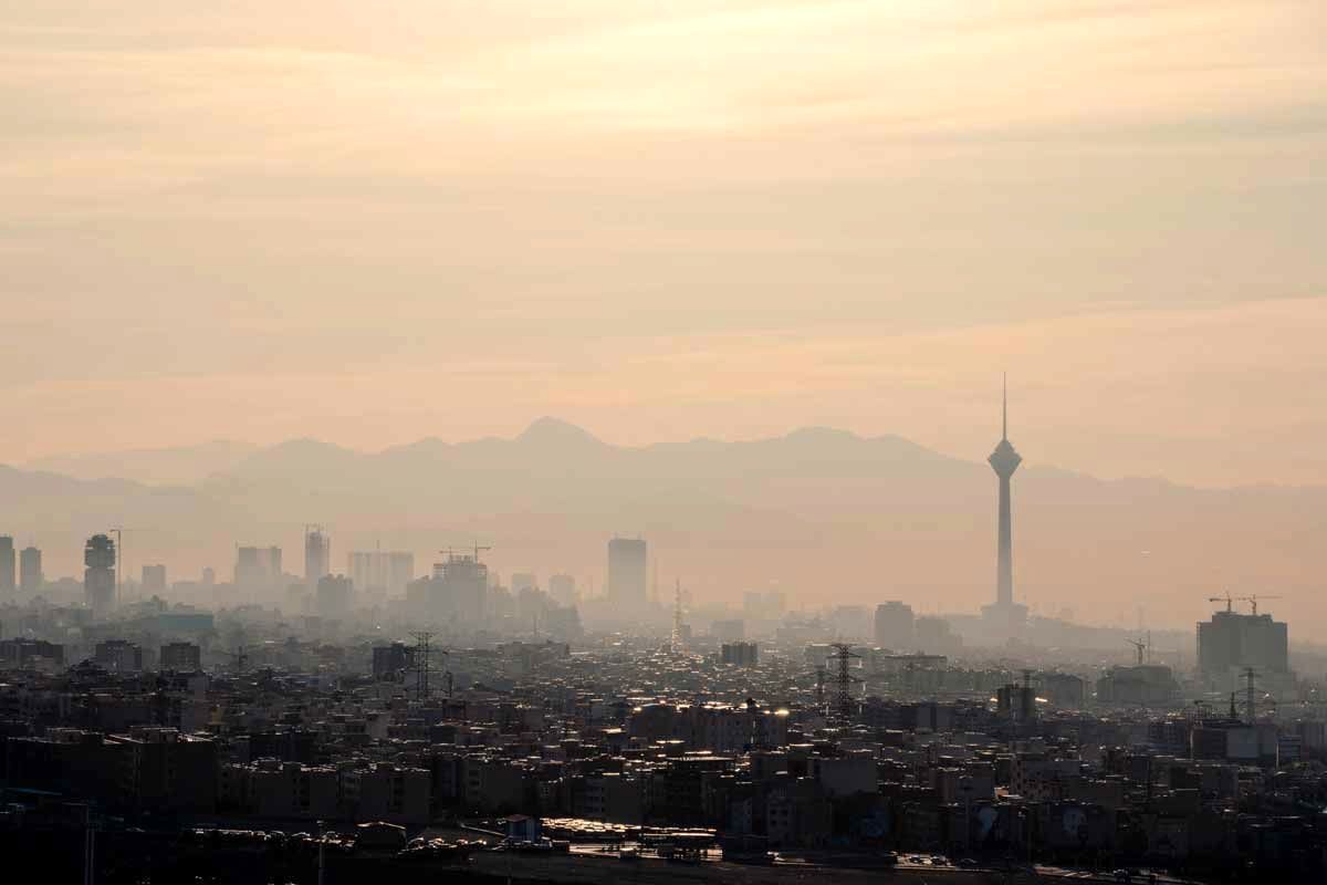 هوای تهران در وضعیت قرمز است