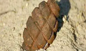 نارنجک کشف شده در دانشگاه کرمانشاه