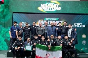 نایب قهرمانی ایران در کُشتی ارتش‌های جهان