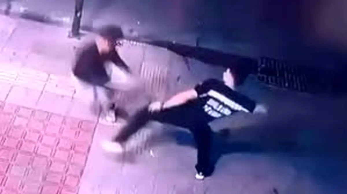 لحظه خنده دار از بازداشت یک موبایل قاپ/ ویدئو 