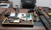 کشف سلاح جنگی و ادوات شکار غیرمجاز در میبد
