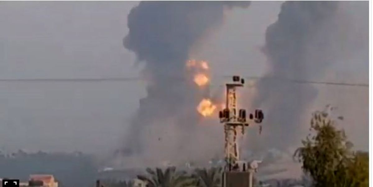 حمله هوایی ارتش رژیم صهیونیستی به غزه
