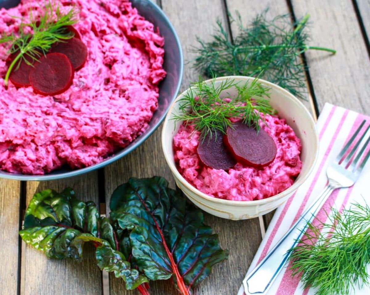طرز تهیه سالاد لبو و سیب زمینی | این شام سبک را در پاییز امتحان کنید