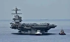 حواس برخی کاربران ایرانی به خرابی توالت ناو آمریکایی جرالد فورد جلب شده است!/ ویدئو