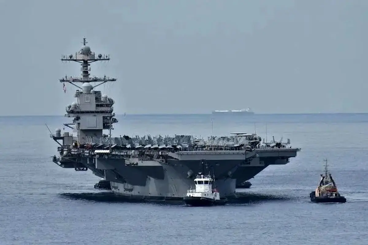 حواس برخی کاربران ایرانی به خرابی توالت ناو آمریکایی جرالد فورد جلب شده است!/ ویدئو