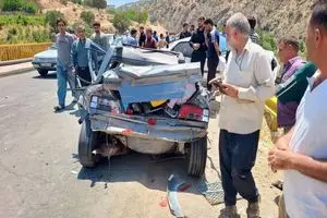 تصادف ۱۲ خودرو با ۱۹ مصدوم در محور یاسوج ـ اصفهان