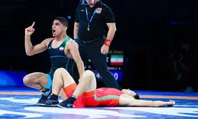 صعود اطری، عموزاد و محمدیان به یک چهارم نهایی کشتی قهرمانی جهان

