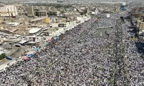 تجمع بزرگ عراقی‌ها در حمایت از فلسطین