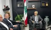 دیدار عراقچی با وزیر اقتصاد لبنان