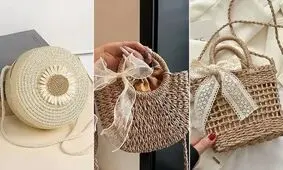 کیف حصیری ترند تابستان ۱۴۰۴/ عکس