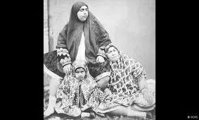  سفر در تاریخ؛ «تفرج دختر، نوه ناصرالدین شاه و خدمه کنار رودخانه کاشانک»؛ دهه 1270