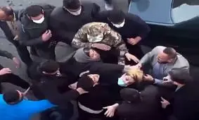 دستگیری عوامل خشونت علیه یک خانم مقابل مدرسه‌ای در تهرانسر