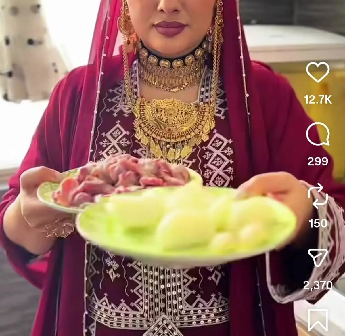 آشپزی با لباس مجلسی، مد جدید اینستاگرام