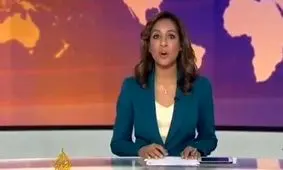 وحشت مجری الجزیره هنگام ورود ناگهانی موش در پخش زنده/ ویدئو