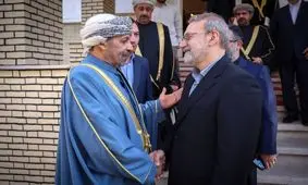 دعوت رسمی وزیر کشور عمان از لاریجانی/ تاکید دبیر شورای عالی امنیت ملی جمهوری اسلامی ایران بر توسعه روابط با مسقط