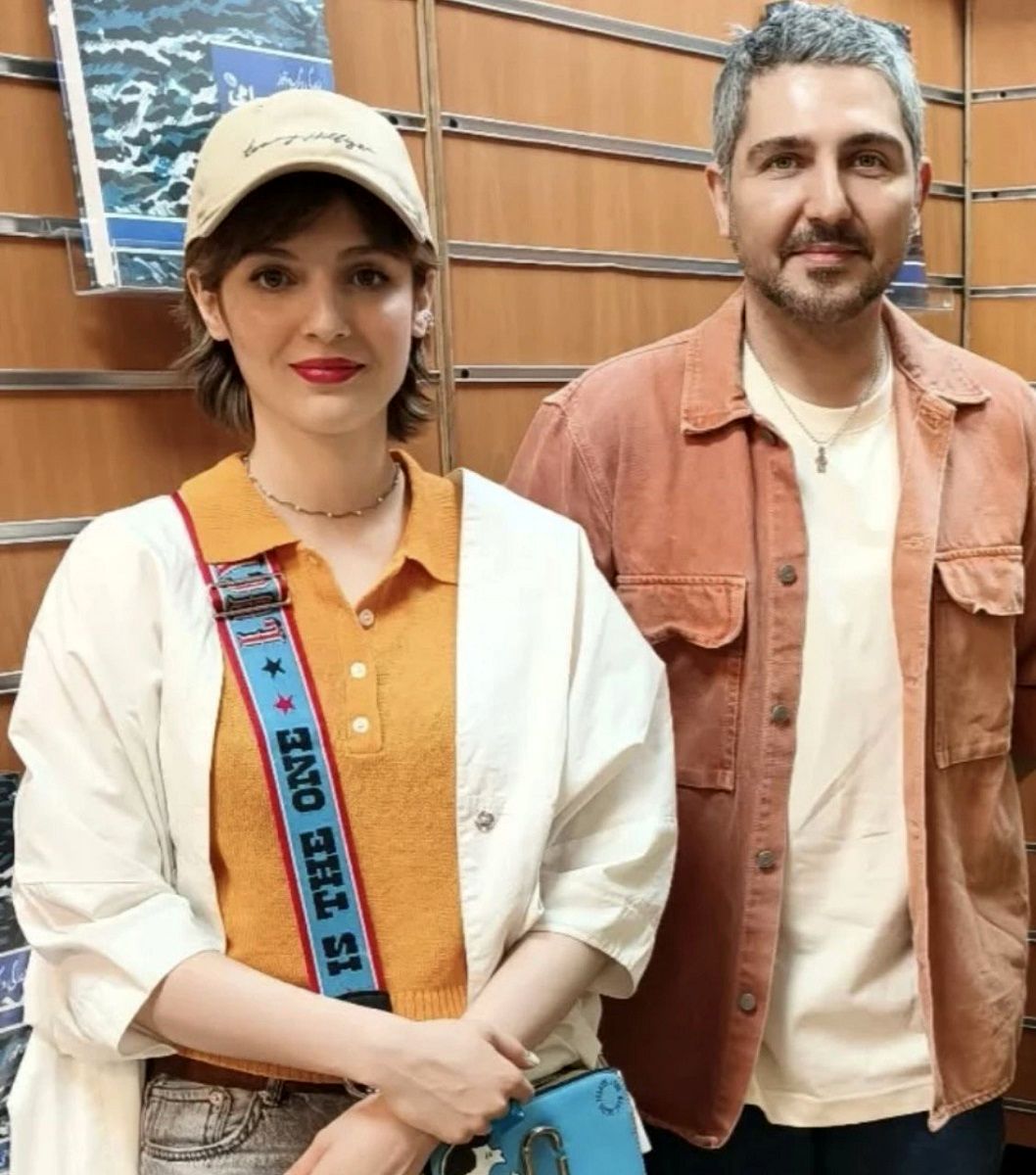 مهسا حجازی کنار محمدرضا غفاری 1