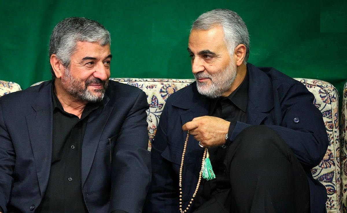 سفر به تاریخ؛ «سردار سلیمانی، احمدینژاد و عزیز جعفری» در کنار «رهبر انقلاب» در عزاداری محرم؛ سال 95/ عکس