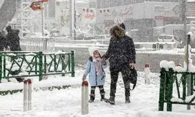 این ۹ استان امروز منتظر برف و کولاک باشند

