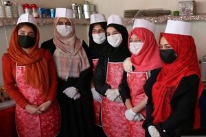 نخستین رستوران زنان تحت حاکمیت طالبان/ عکس