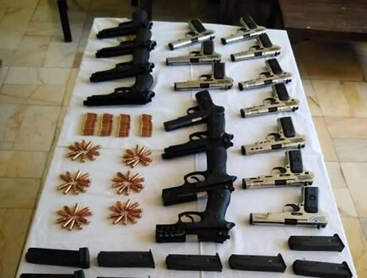 انهدام باند سازمان‌یافته قاچاق سلاح و مهمات در میرجاوه
