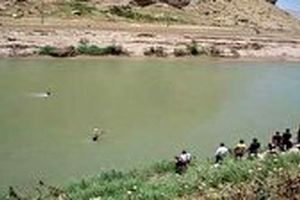 پیدا شدن سرنشین خودرو سقوط کرده در رودخانه خرسان