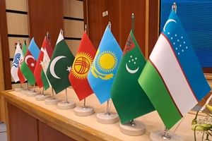 حضور سران کشورهای عضو اکو در اجلاس خانکندی آذربایجان