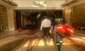 آتش‌سوزی برج مسکونی در خیابان تیموری مهار شد/ ویدئو