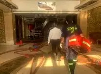 آتش‌سوزی برج مسکونی در خیابان تیموری مهار شد/ ویدئو