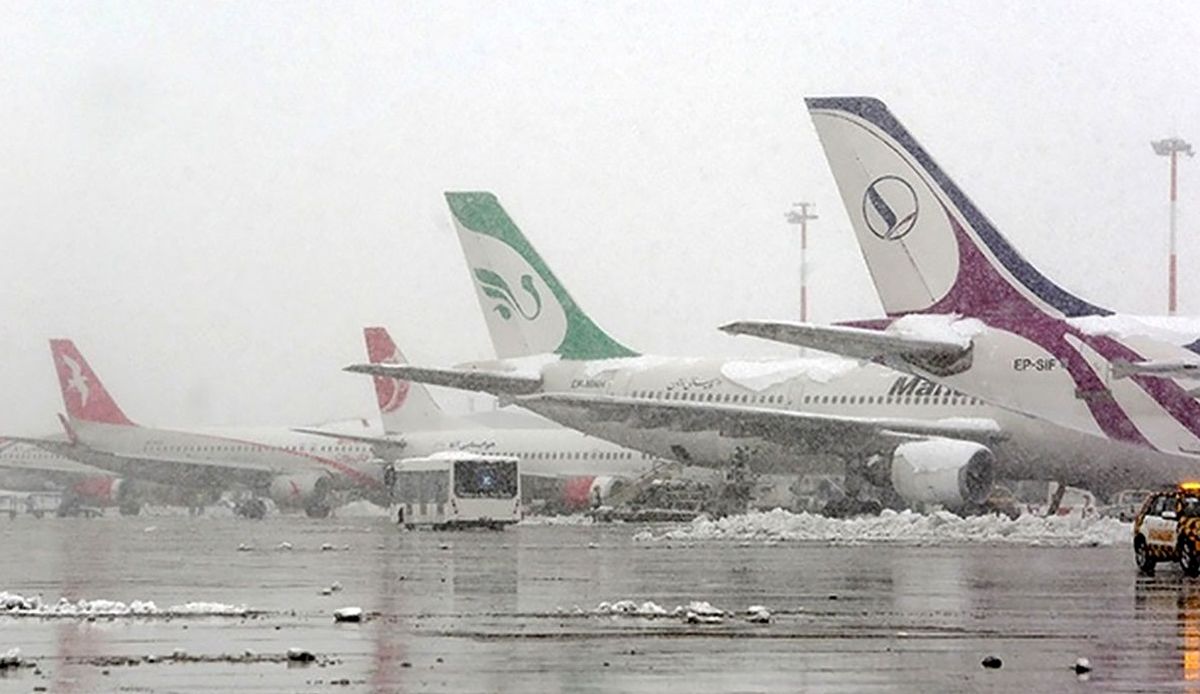 پرواز تهران به اهواز به مهرآباد بازگشت