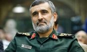 تصویری از سردار شهید حاجی زاده در راهپیمایی اربعین