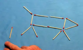 مهارت های خود را با حل معماهای چوب کبریت بسنجید