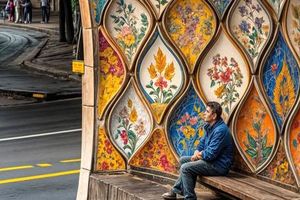 معماری و هوش مصنوعی: خلق چهره‌ای نو از اصفهان 