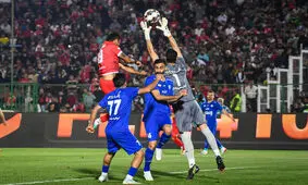  گزارش تصویری بازی امروز پرسپولیس و استقلال خوزستان