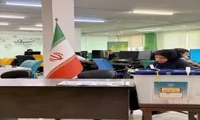 شعبه اخذ رای سیار در تحریریه خبرفوری/ تصاویر