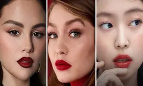 هنوز رژ لب قرمز را معمولی می‌زنید؟ 
