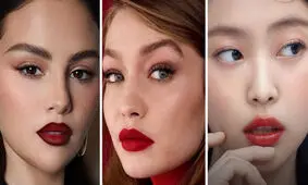 هنوز رژ لب قرمز را معمولی می‌زنید؟ 