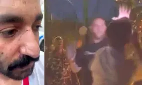 درگیری فیزیکی بازیکن سپاهان با خبرنگار ترکیه‌ای!

