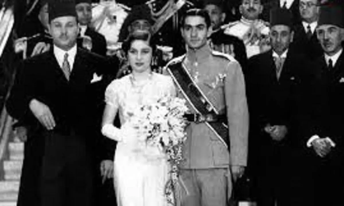 مراسم عروسی محمدرضا پهلوی و فوزیه در قاهره سال ۱۳۱۸/ ویدئو